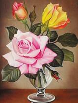 Три розочки в стаканчике