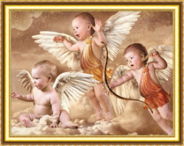 Три милых ангелочка