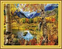 Осенние краски в горном лесу