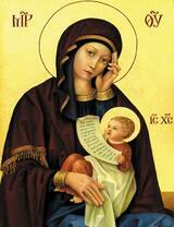 Божья Матерь с Иисусом