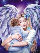 Ангел с младенцем на руках