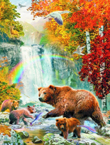 Медвежья семь на рыболовле