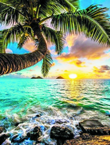 Райский пляж