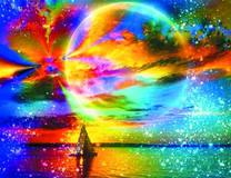 Небо неимоверной красоты над морем