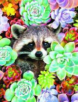 Енотик среди цветов