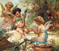 Ангелочки на обсуждении дел