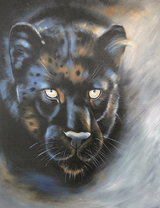 Портрет черной пантеры