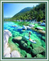 Сплав на сапе по горной реке