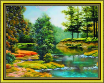 Пейзаж у реки