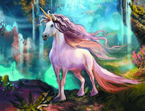 Единорог с пышной гривой