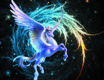 Пегас в ночном небе