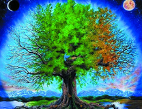 Волшебное дерево с временами года