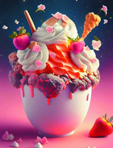 Вкусное мороженное