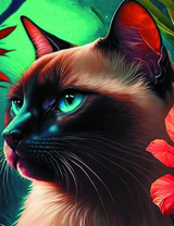 Портрет породистой кошки