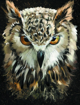 Грозный филин