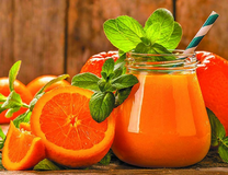 Апельсиновый морс