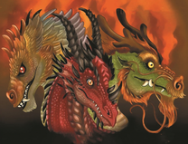 Три головы злобного дракона