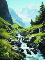 Горный ручей