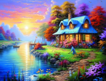 Сказочный дом в сказочном месте