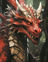 Красноглавый дракон