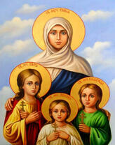 Святая мученица София и Вера, Надежда, Любовь