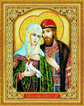 Святые преподобные Феврона и Пётр