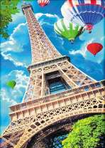 Воздушные шары у Эйфелевой башни