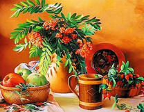 Красивый осенний натюрморт