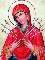 Икона Богородицы Семистрельной