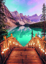 Романтический спуск к озеру