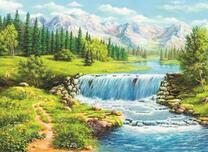 Небольшой водопадик в гоной долине