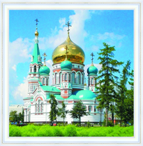 Православный Успенский собор в Омске