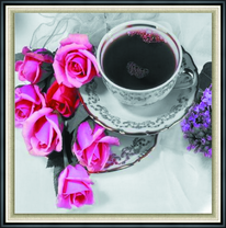 Чай каркаде и розы