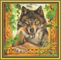 Серый волк и сосновые шишки