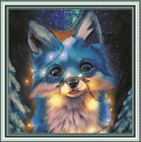 Синяя лисичка