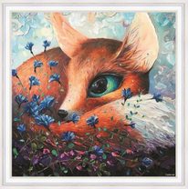 Большеглазый лисенок