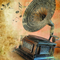 Винтажный граммофон