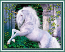 Белоснежный единорог