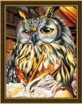 Филин-писатель