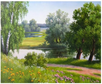 Лесная тропинка к реке