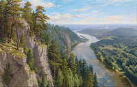 Картина по номерам Две картинки «Коробка 25 шт. картин по номерам BOX25-NM-00047»