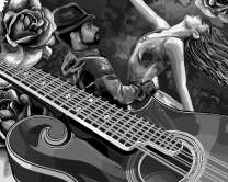 Страстный танец под гитару