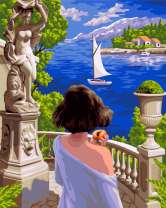 Балкон с видом на море