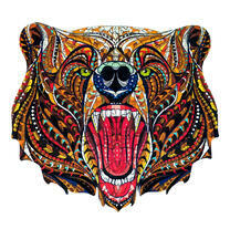 Свирепый бурый медведь