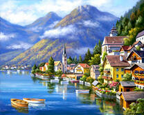 Уютный Австрийский городок