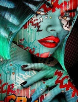 Девушка комикс