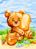 Мишутка и мед