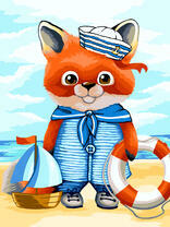 Лисёнок моряк