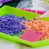 Алмазная мозаика 40x50 M45_ZX11044 Медвежонок с мамой и орлан в осенних горах за 1250 руб. в интернет-магазине в Москве Алмазная мозаика 40x50 Медвежонок с мамой и орлан в осенних горах