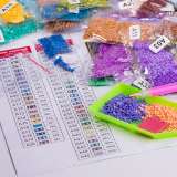 Алмазная мозаика 40x50 M45_ZX11044 Медвежонок с мамой и орлан в осенних горах за 1250 руб. в интернет-магазине в Москве Алмазная мозаика 40x50 Медвежонок с мамой и орлан в осенних горах